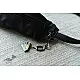 shop Leather Waist Bag in Black Color