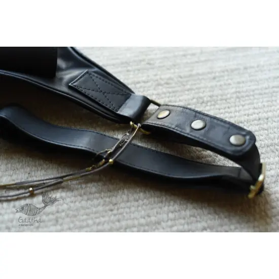 shop Leather Waist Purse in Black Color