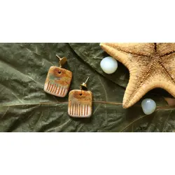 Narania | Ceramic Jewelry  - Earring | 16 |