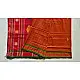 Shop handloom thalapathara orange cotton saree