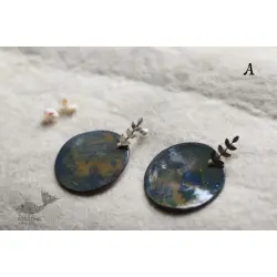 Mohini ✻ Ceramic Designer Jewelry ✻ Earring - 15