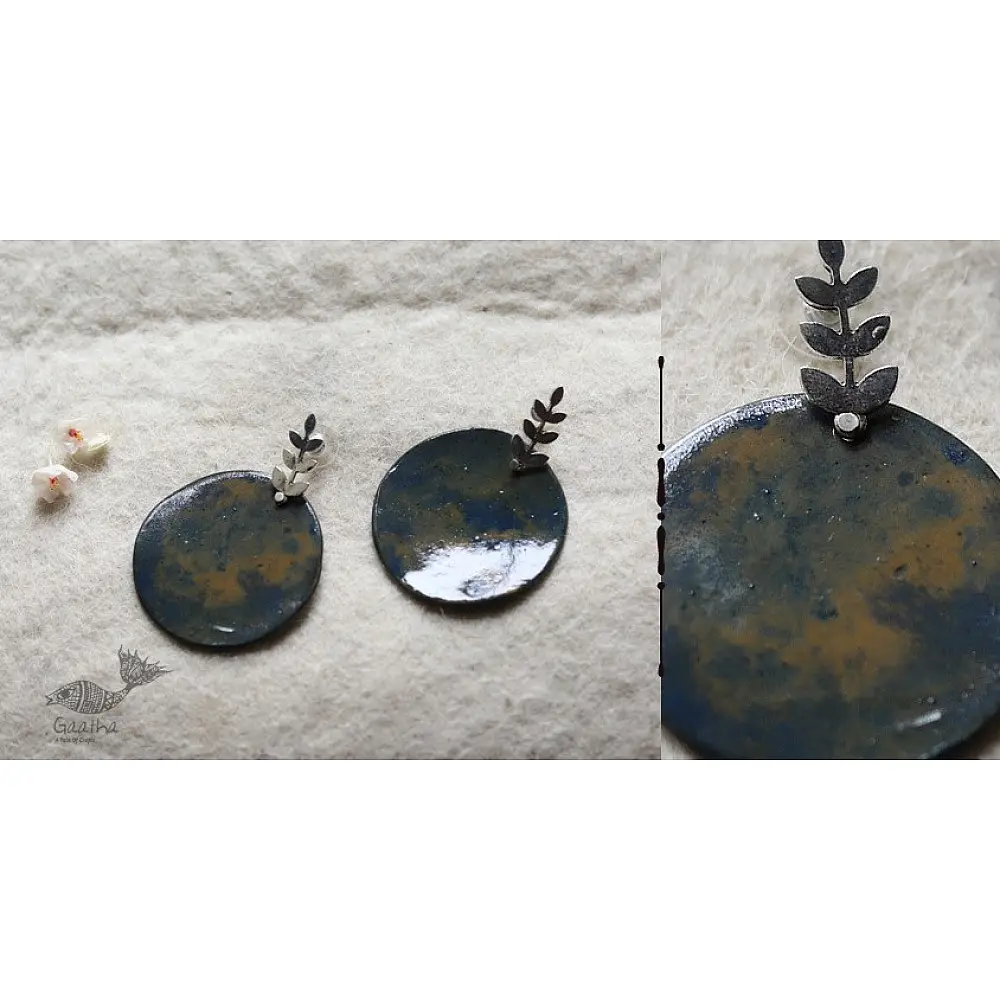 Mohini ✻ Ceramic Designer Jewelry ✻ Earring - 15
