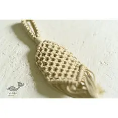 Knotted ▣ Classic-Wide Hand-Knotted Wind Chime with Metal Bell