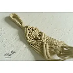 Knotted ▣ Diamond Hand-Knotted Wind Chime with Metal Bell