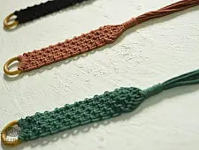 Knotted ▣ Classic Wide Hand-Knotted Curtain Tie-back (Set of 2)