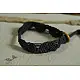 Dash and Diamond Double Length Hand-Knotted Curtain Tie-back