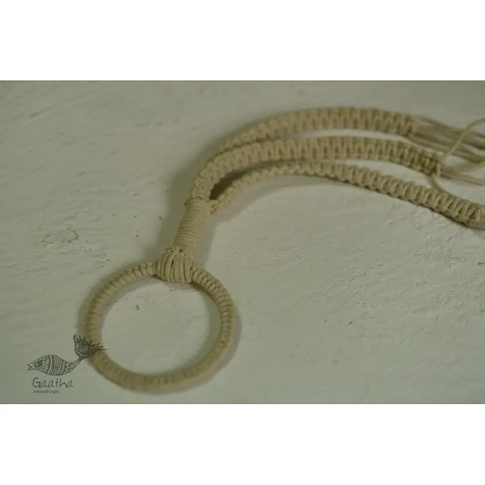 Pretty Simple Hand-Knotted Plant Hanger