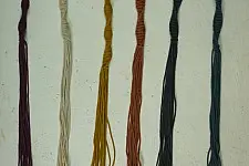 Knotted ▣ Meander Hand-Knotted Plant Hanger (6 Colour Options)