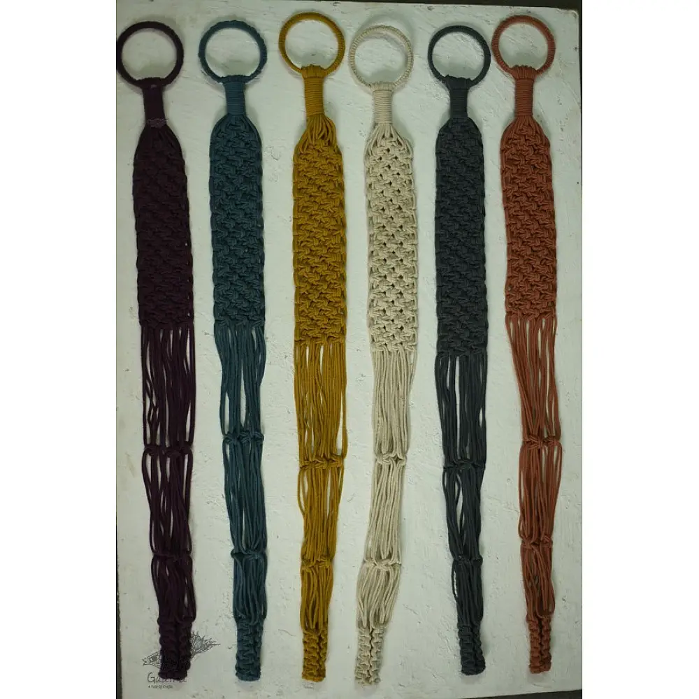 Classic - Wide Hand-Knotted Plant Hanger