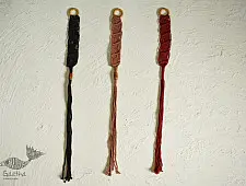 Knotted ▣ Meander Hand-Knotted Curtain Tie-back (Set of 2)