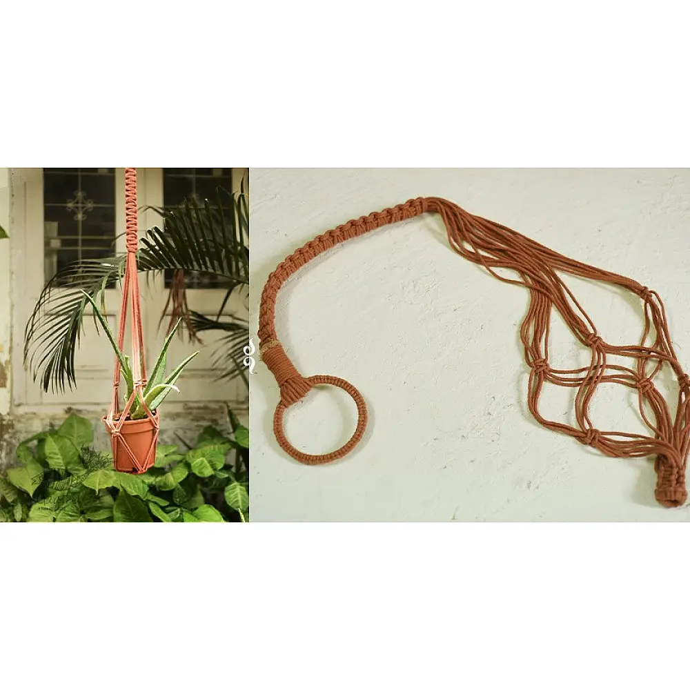Classic Hand-Knotted Plant Hanger
