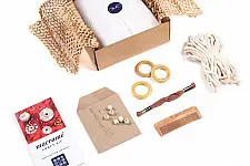 Knotted ▣ Snowflakes Craft Kit (Set of 3)