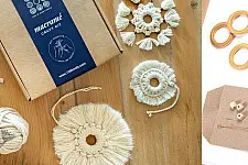 Knotted ▣ Snowflakes Craft Kit (Set of 3)
