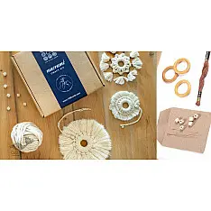 Knotted ▣ Snowflakes Craft Kit (Set of 3)