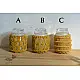 Hand knotted Candle Jar - Mustard Yellow