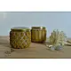Hand knotted Candle Jar - Big