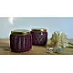 Hand knotted Candle Jar - Big