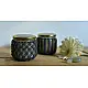 Hand knotted Candle Jar - Big