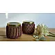 Hand knotted Candle Jar - Big