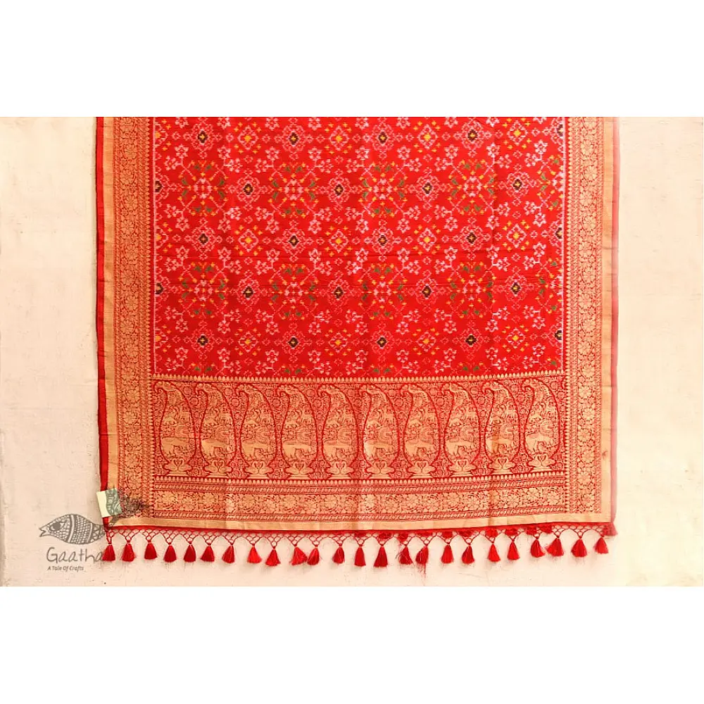 अनेरी  | Ashawali Brocade - Patola ✼ Silk Dupatta ✼ F