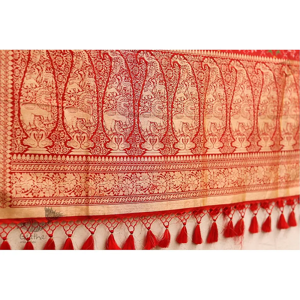 अनेरी  | Ashawali Brocade - Patola ✼ Silk Dupatta ✼ F