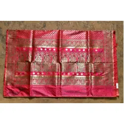 Ashaavali | अशावली ⁂ Gujarati Brocade ⁂ Silk Saree ⁂ 19