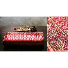 Ashaavali | अशावली ⁂ Gujarati Brocade ⁂ Silk Saree ⁂ 19