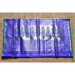 Ashaavali | अशावली ⁂ Gujarati Brocade ⁂ Silk Saree ⁂ 6