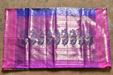 Ashaavali | अशावली ⁂ Gujarati Brocade ⁂ Silk Saree ⁂ 9