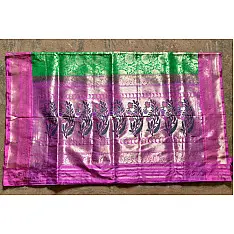 Ashaavali | अशावली ⁂ Gujarati Brocade ⁂ Silk Saree ⁂ 10