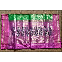 Ashaavali | अशावली ⁂ Gujarati Brocade ⁂ Silk Saree ⁂ 10
