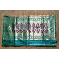 Ashaavali | अशावली ⁂ Gujarati Brocade ⁂ Silk Saree ⁂ 13