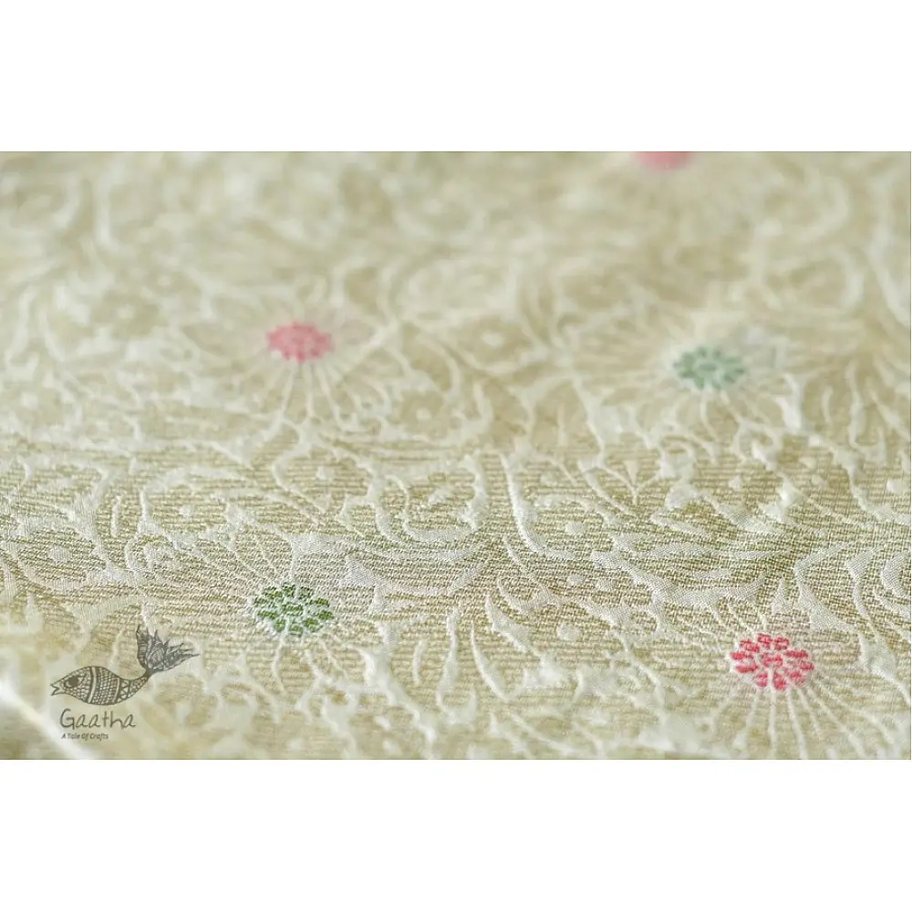 Ashaavali | अशावली ⁂ Gujarati Brocade ⁂ Silk Saree ⁂ 14