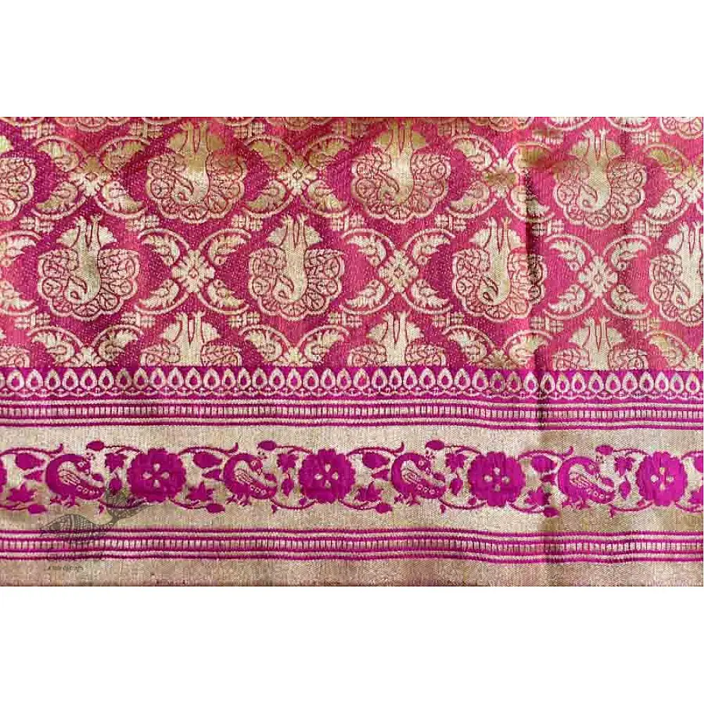 Ashaavali | अशावली ⁂ Gujarati Brocade ⁂ Silk Saree ⁂ 15