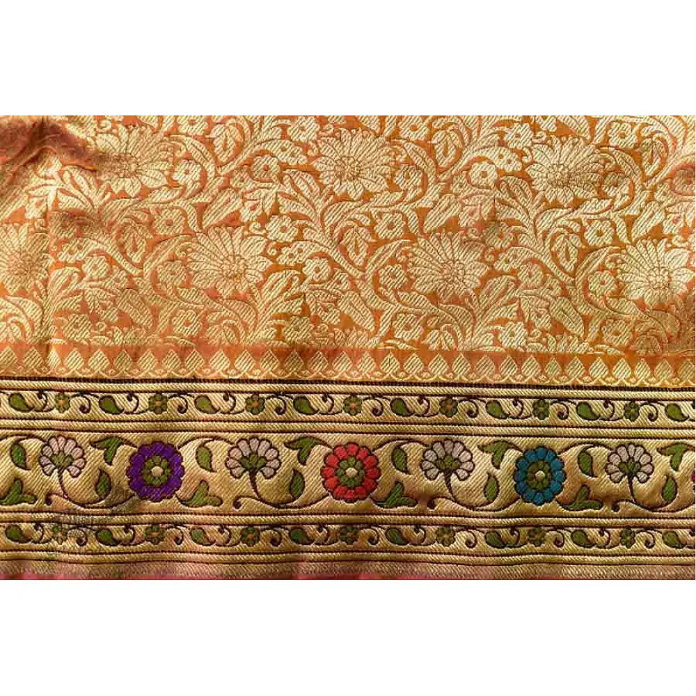 Ashaavali | अशावली ⁂ Gujarati Brocade ⁂ Silk Saree ⁂ 16