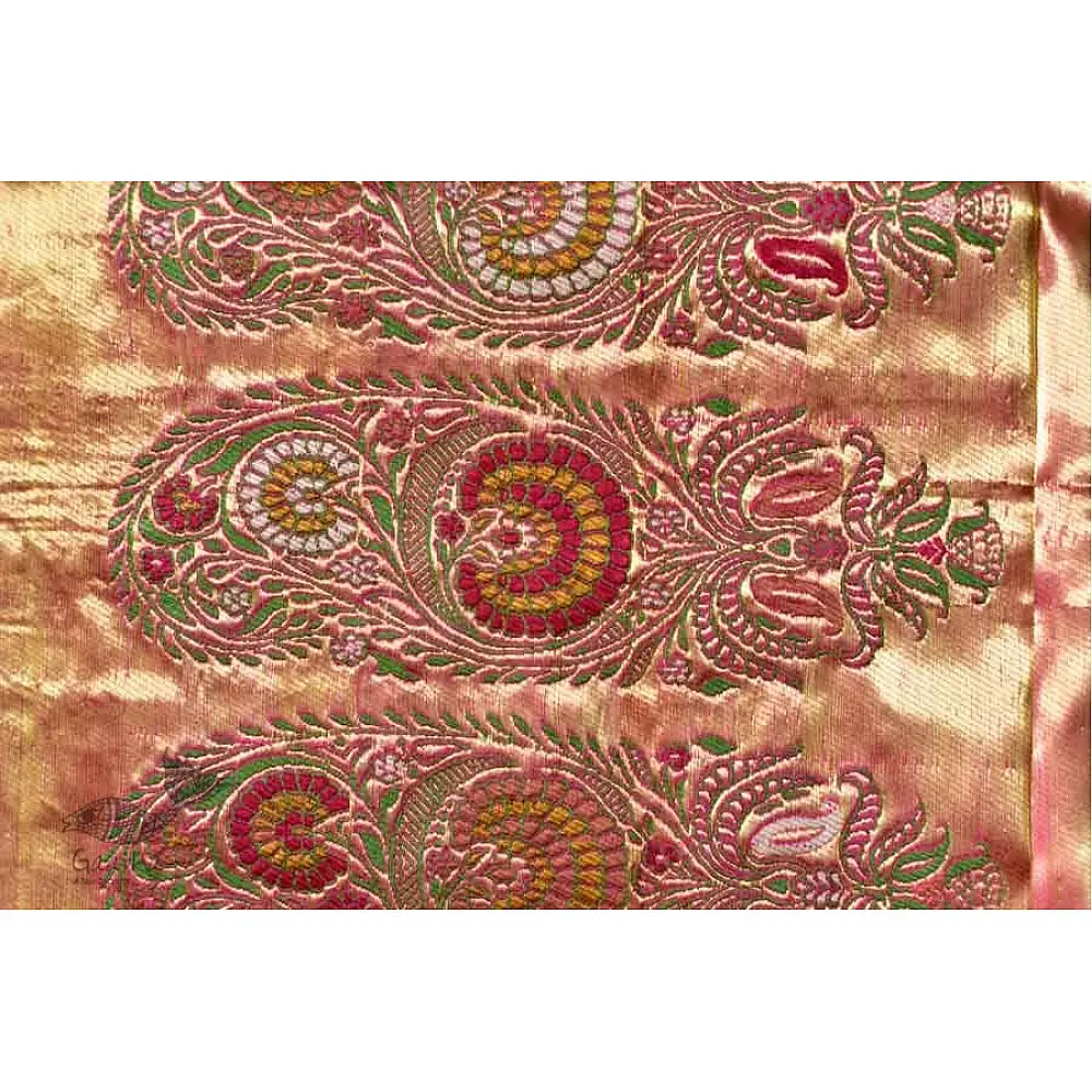 Ashaavali | अशावली ⁂ Gujarati Brocade ⁂ Silk Saree ⁂ 17