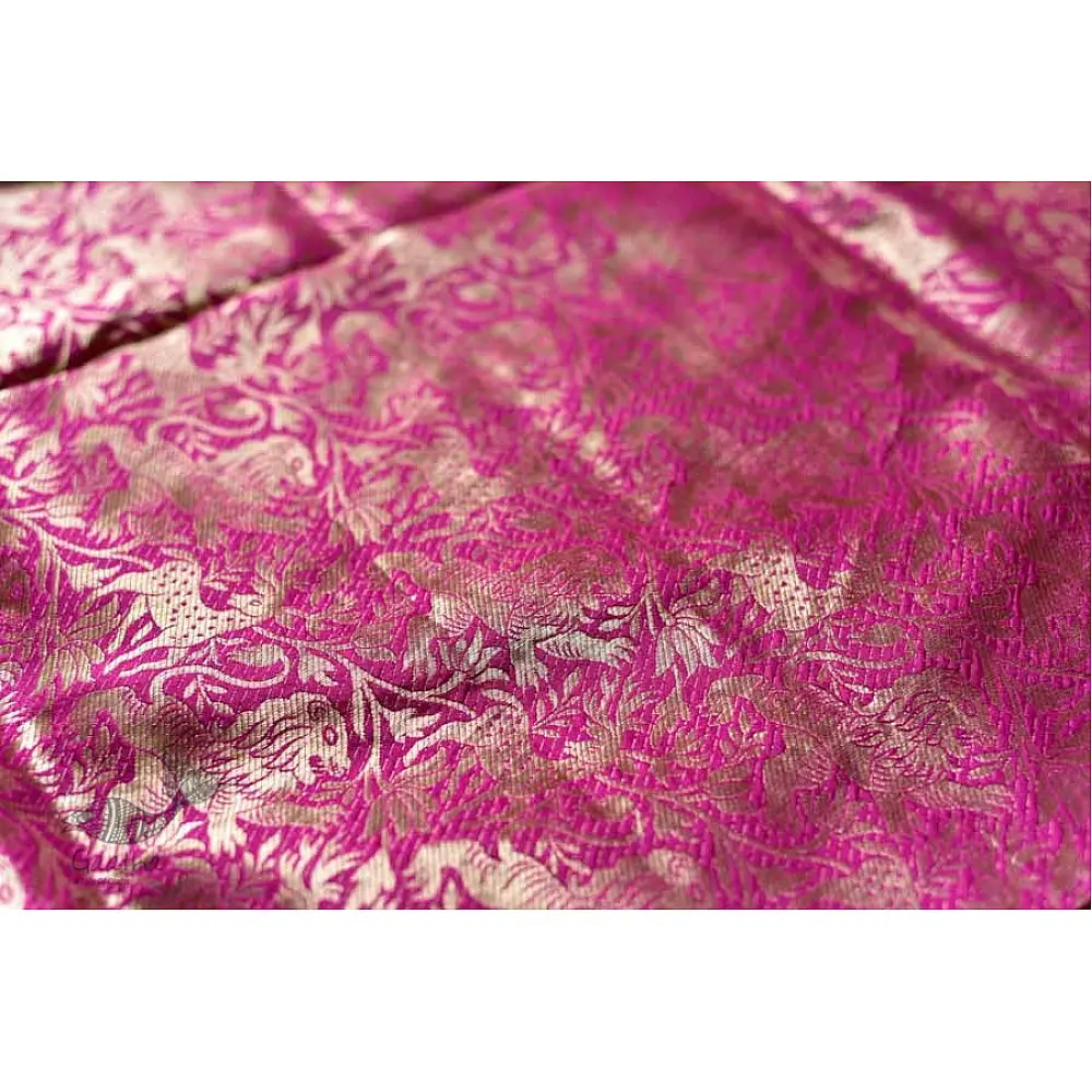 Ashaavali | अशावली ⁂ Gujarati Brocade ⁂ Silk Saree ⁂ 18