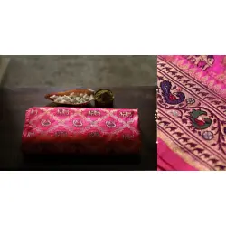 Ashaavali | अशावली ⁂ Gujarati Brocade ⁂ Silk Saree ⁂ 11