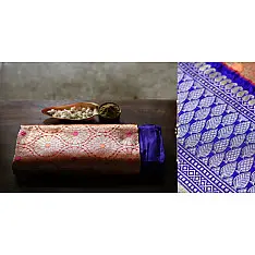 Ashaavali | अशावली ⁂ Gujarati Brocade ⁂ Silk Saree ⁂ 12
