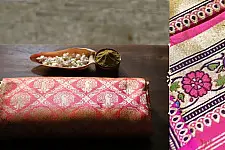 Ashaavali | अशावली ⁂ Gujarati Brocade ⁂ Silk Saree ⁂ 15