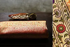 Ashaavali | अशावली ⁂ Gujarati Brocade ⁂ Silk Saree ⁂ 16
