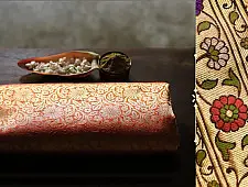 Ashaavali | अशावली ⁂ Gujarati Brocade ⁂ Silk Saree ⁂ 16