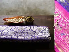 Ashaavali | अशावली ⁂ Gujarati Brocade ⁂ Silk Saree ⁂ 4