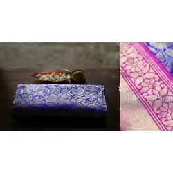 Ashaavali | अशावली ⁂ Gujarati Brocade ⁂ Silk Saree ⁂ 9