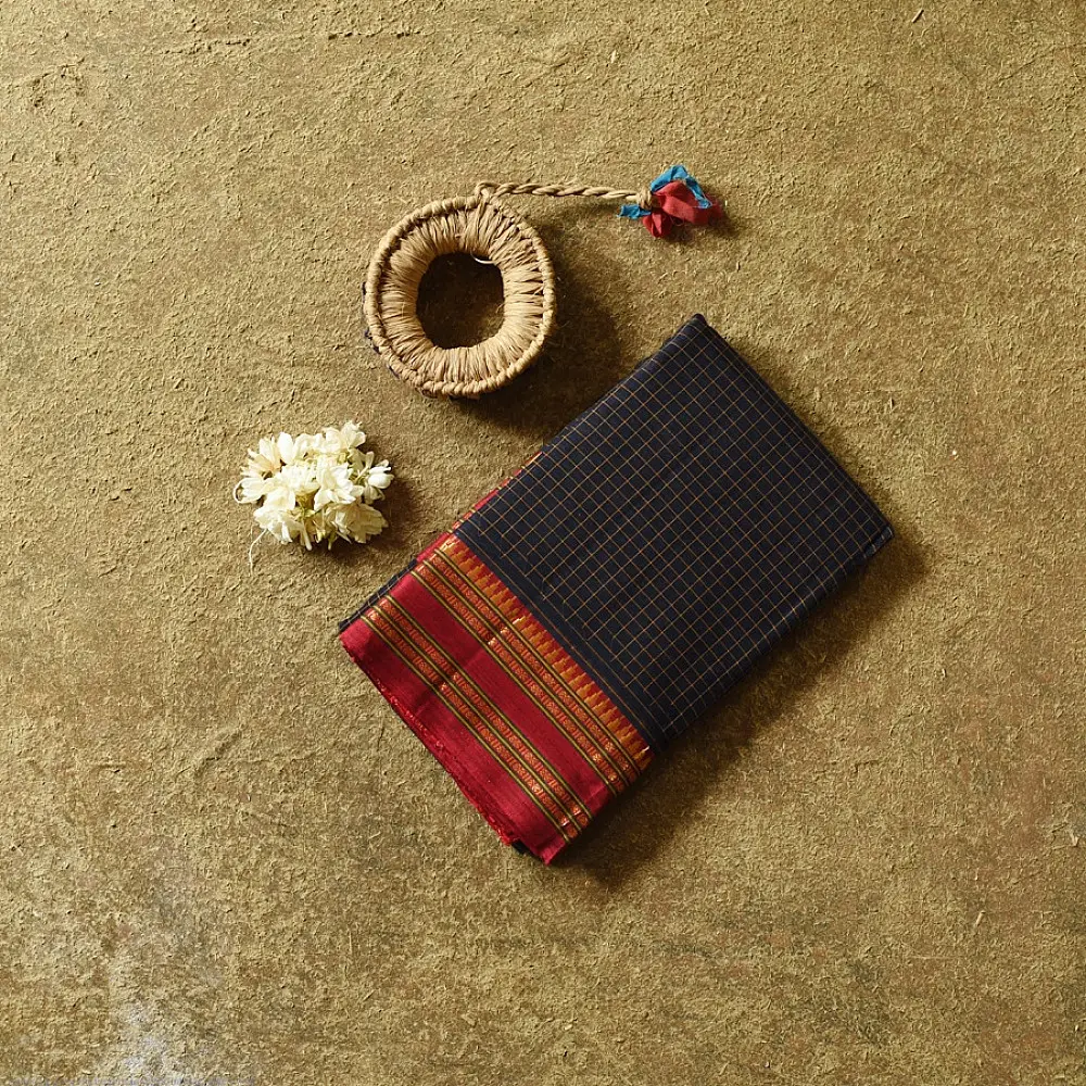 Handloom narayanpet cotton saree