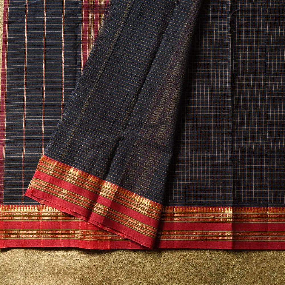 Handloom narayanpet cotton saree