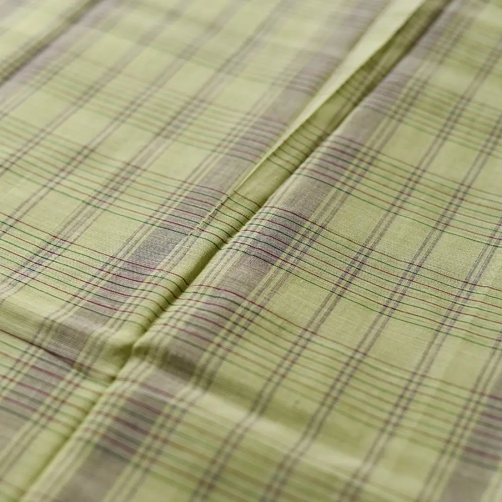 Light Olive Green Handloom Saree