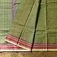 shop Narayanpet Handloom Cotton Olive Green Saree