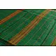 shop handloom narayanpet cotton saree with Big Border - Green with Red Border
