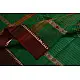 shop handloom narayanpet cotton saree with Big Border - Green with Red Border